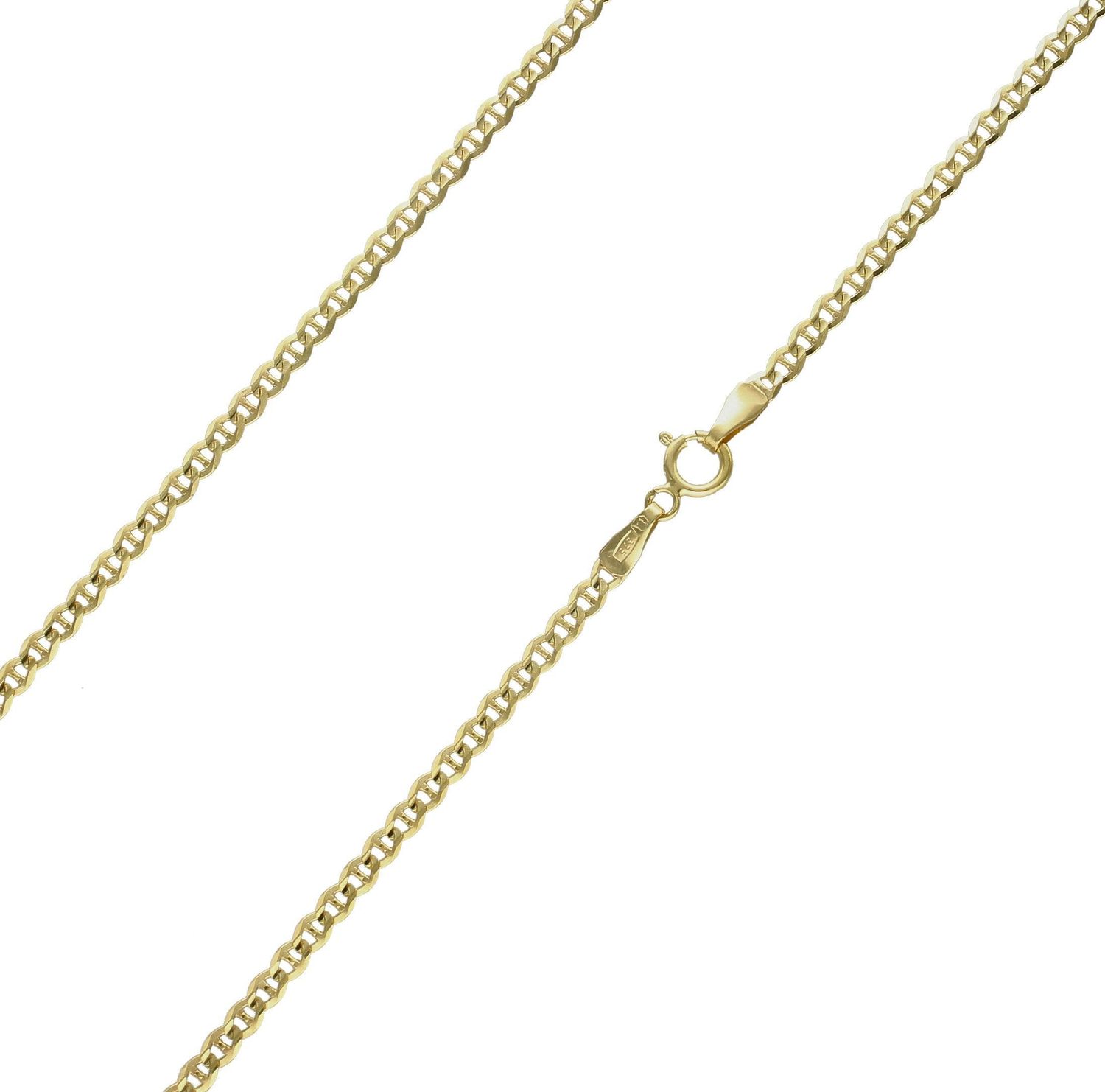 Złoty łańcuszek 333 pancerka 3,5 mm DIA-LAN-7824-375 2,2mm.  Łańcuszki to uniwersalne dodatki, które sprawdzają się na każdą okazję i dla kobiet w każdym wieku. Złoty łańcuszek jest uniwersalnym dodatkiem również dla mężczyz.jpg